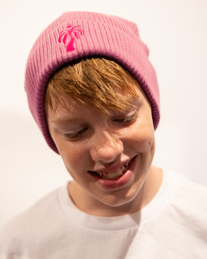 HOPE DEALER Beanie aus Bio-Baumwolle - Mauve