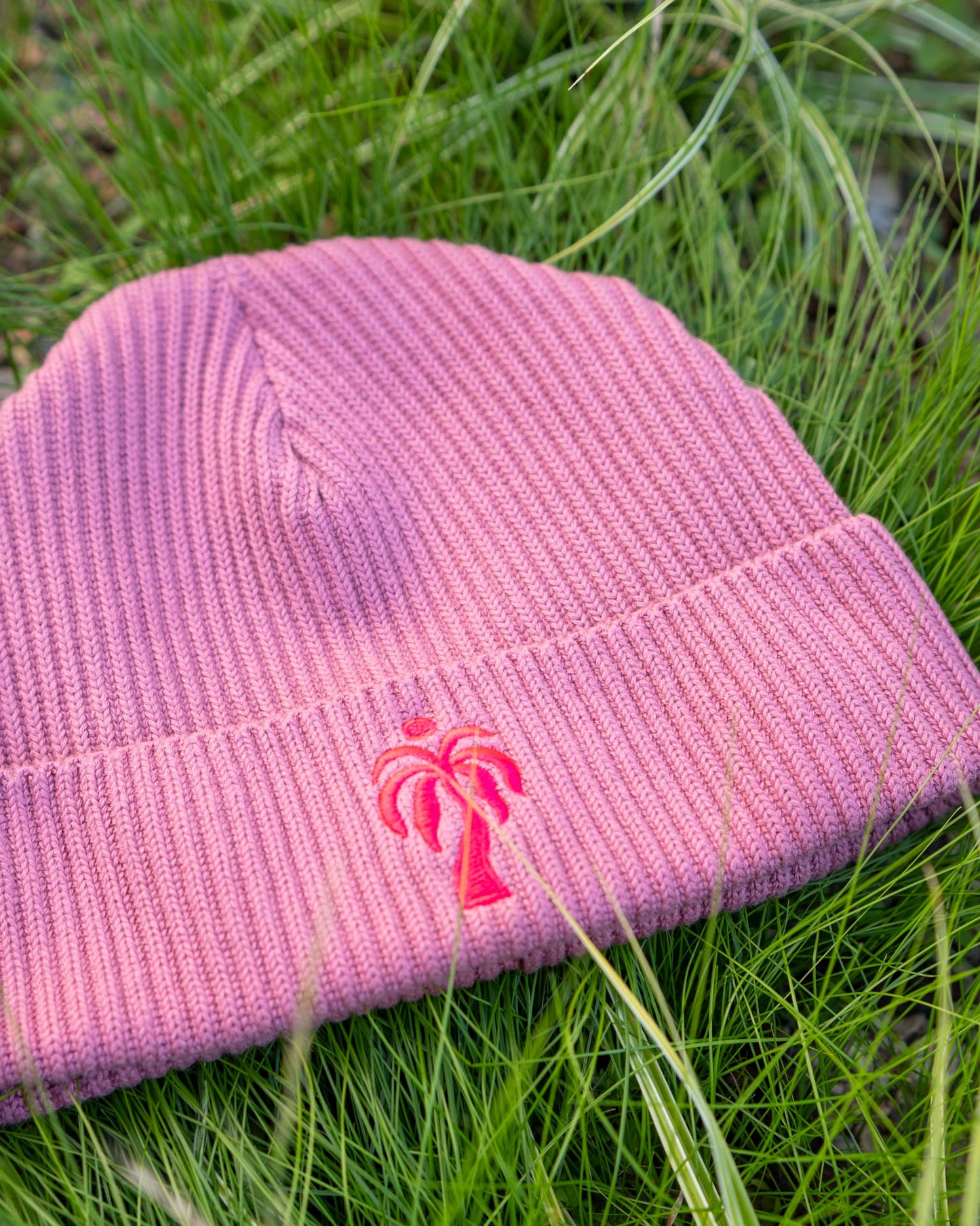 HOPE DEALER Beanie aus Bio-Baumwolle - Mauve