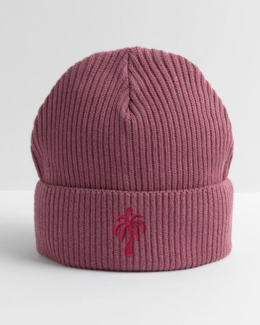 HOPE DEALER Beanie aus Bio-Baumwolle - Mauve