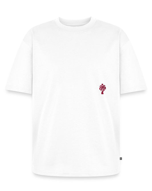 HOPE DEALER Oversized Tee aus Bio-Baumwolle - White