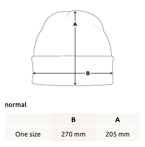 HOPE DEALER Beanie aus Bio-Baumwolle - Mauve