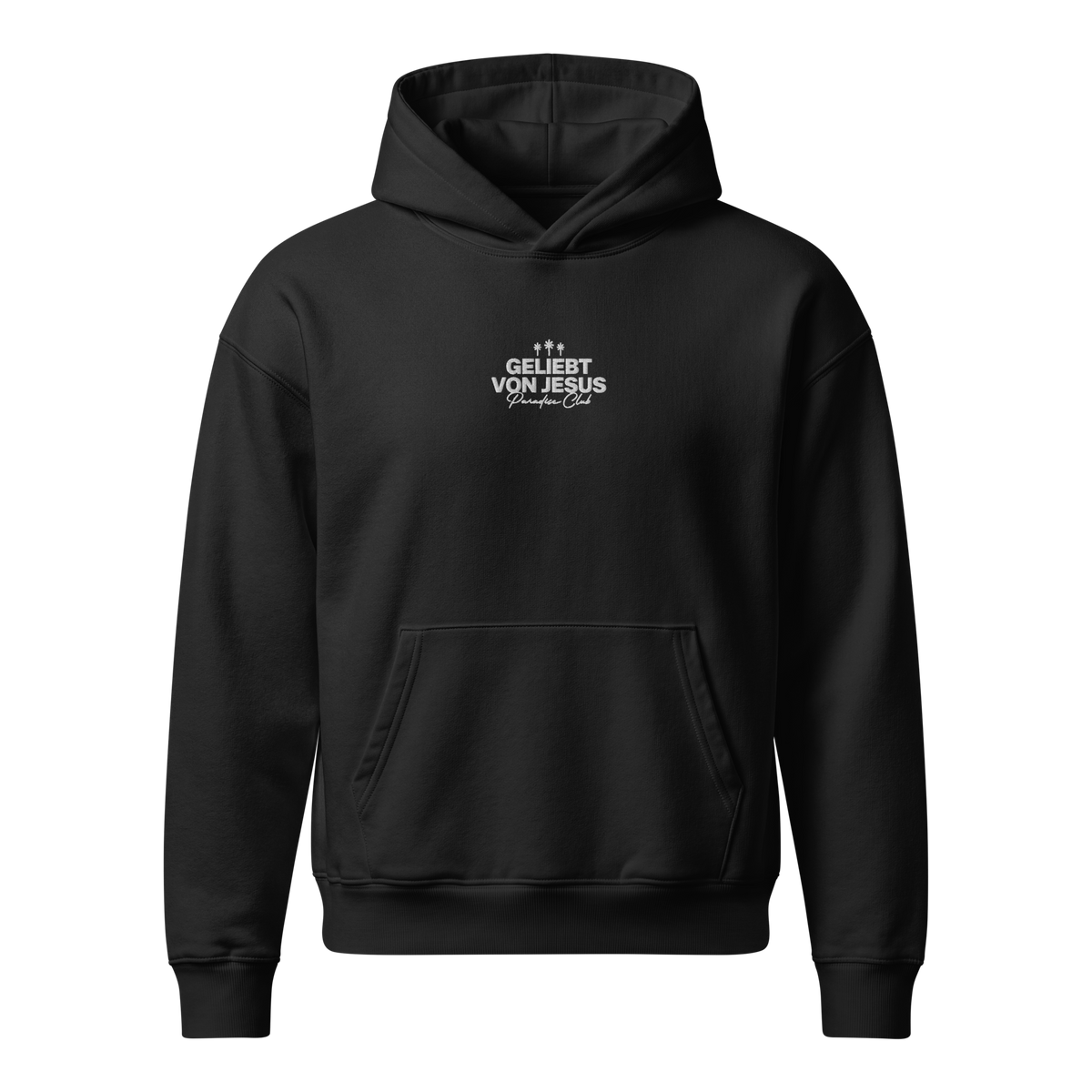 Geliebt von Jesus - Hoodie, 100% Bio-Baumwolle