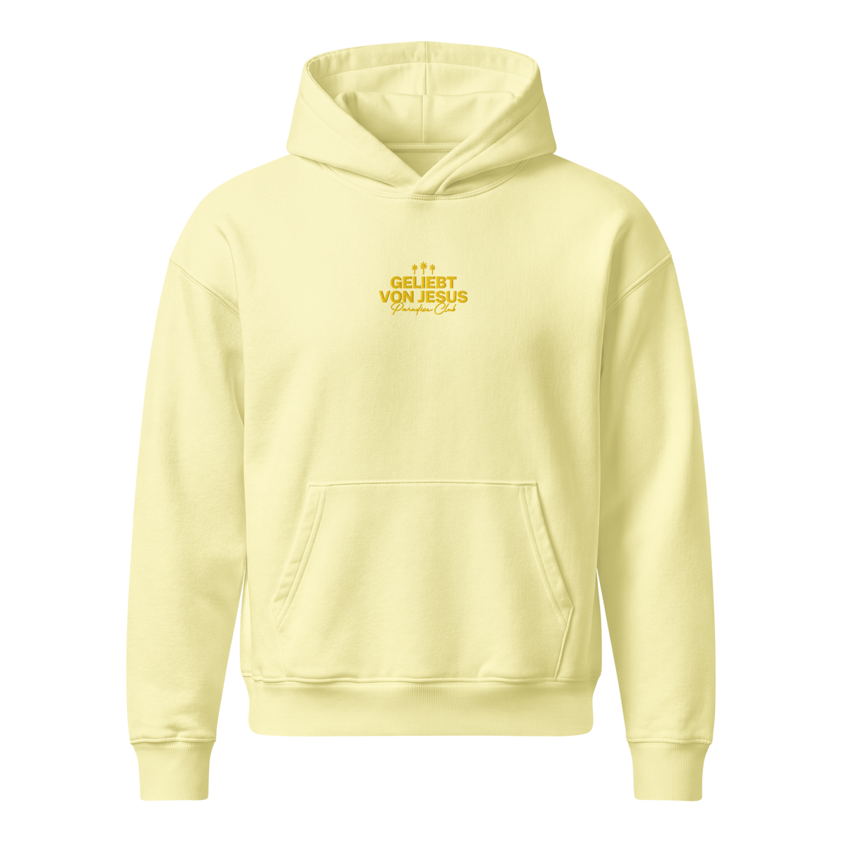 Geliebt von Jesus - Hoodie, 100% Bio-Baumwolle