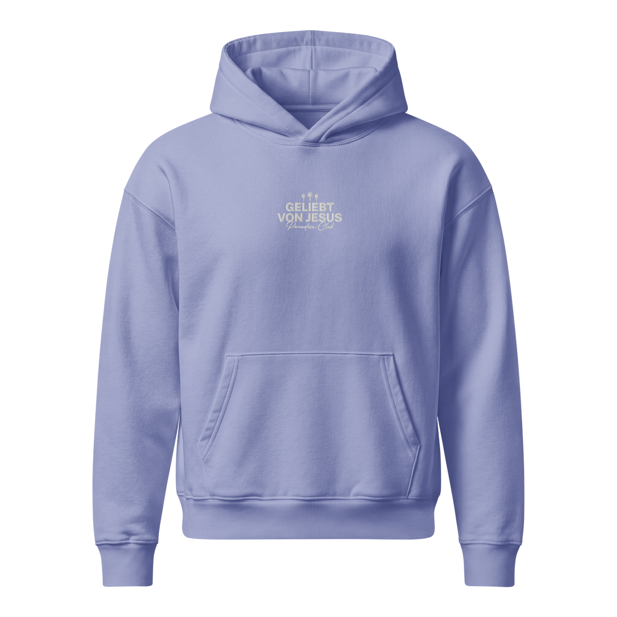 Geliebt von Jesus - Hoodie, 100% Bio-Baumwolle