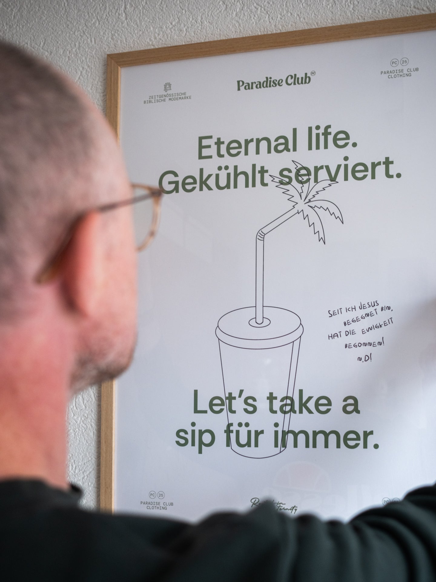 Eternal life. Gekühlt serviert. Fine Art Print