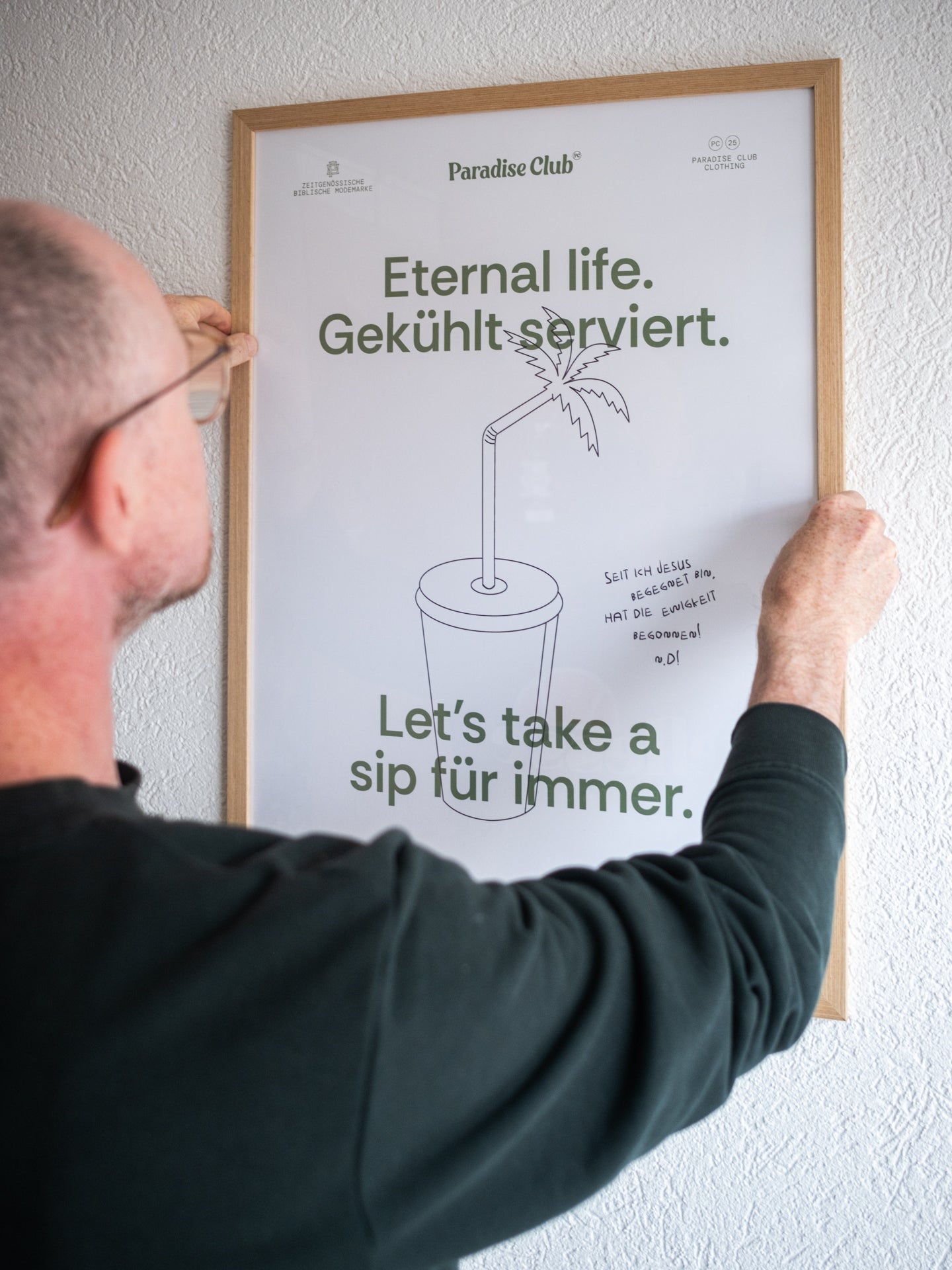 Eternal life. Gekühlt serviert. Fine Art Print